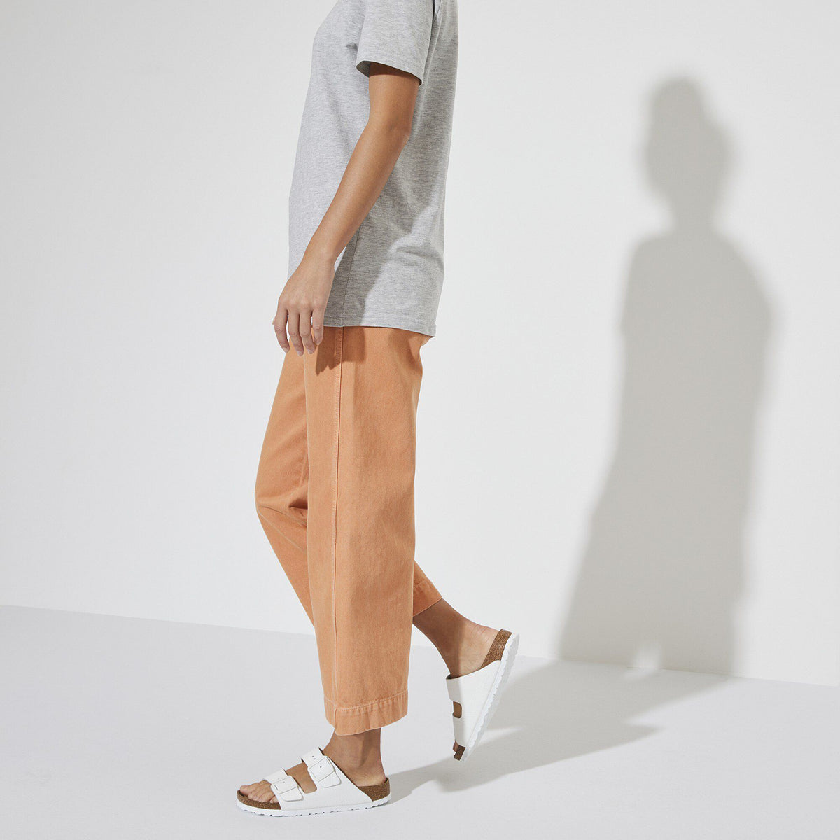 Arizona Soft Footbed Leather in Color White | Birkenstock