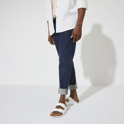 Arizona Soft Footbed Leather in Color White | Birkenstock