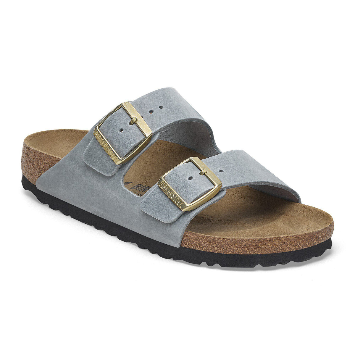 Arizona Oiled Leather in Color Basalt Gray | Birkenstock