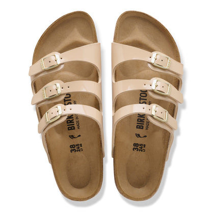 Florida Birko-Flor Patent in Color Patent Sand | Birkenstock