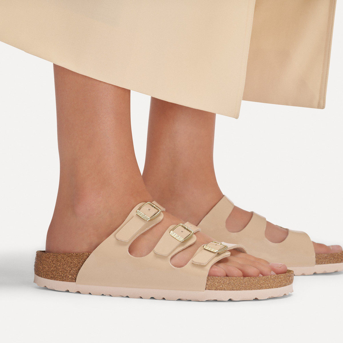 Florida Birko-Flor Patent in Color Patent Sand | Birkenstock
