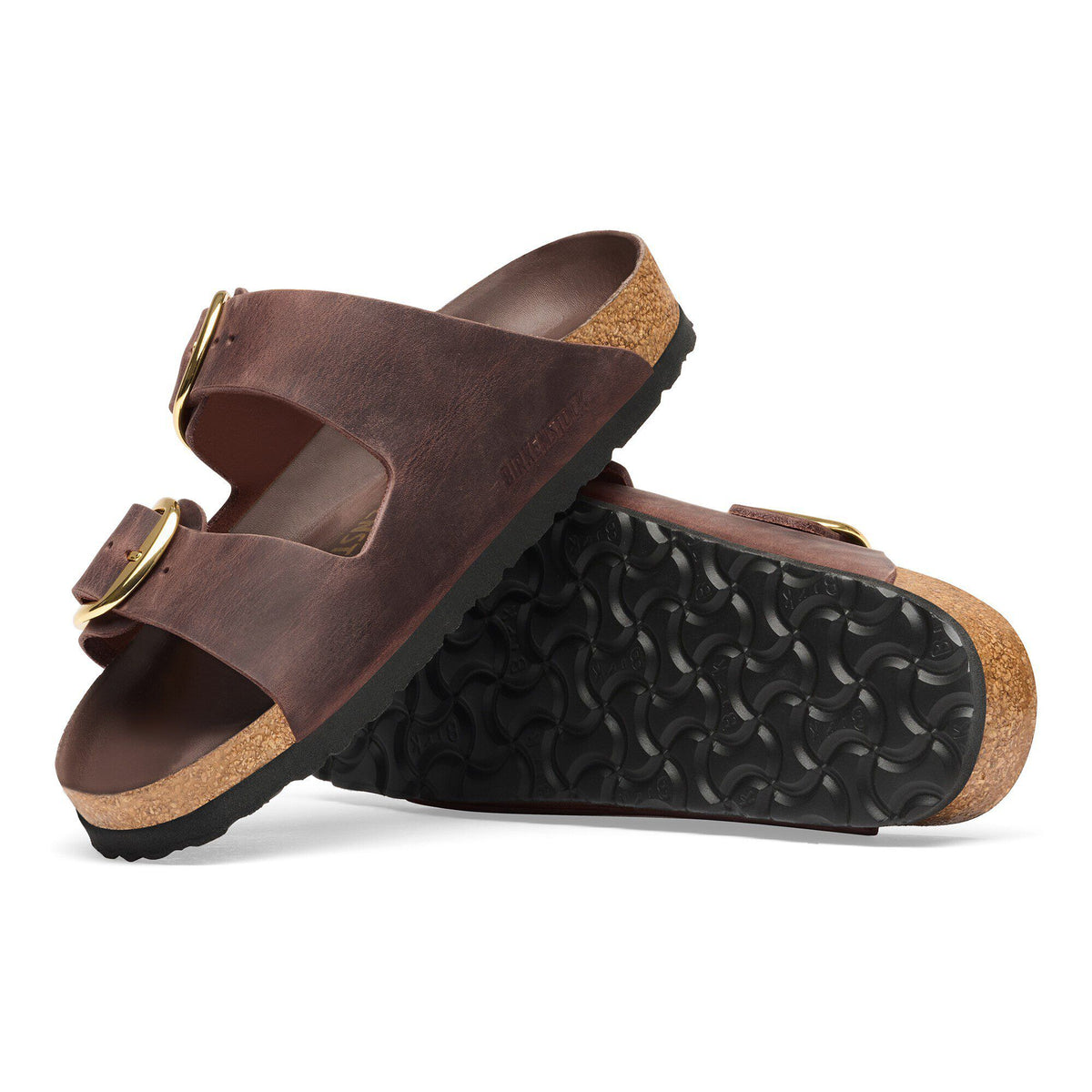 Arizona Big Buckle Oiled Leather in Color Habana | Birkenstock