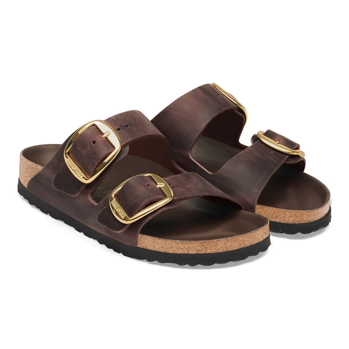 Arizona Big Buckle Oiled Leather in Color Habana | Birkenstock