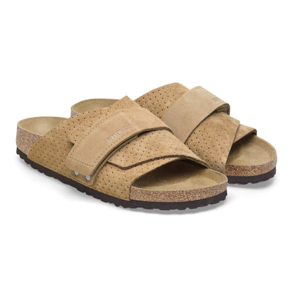 Kyoto Suede Embossed in Color New Beige | Birkenstock
