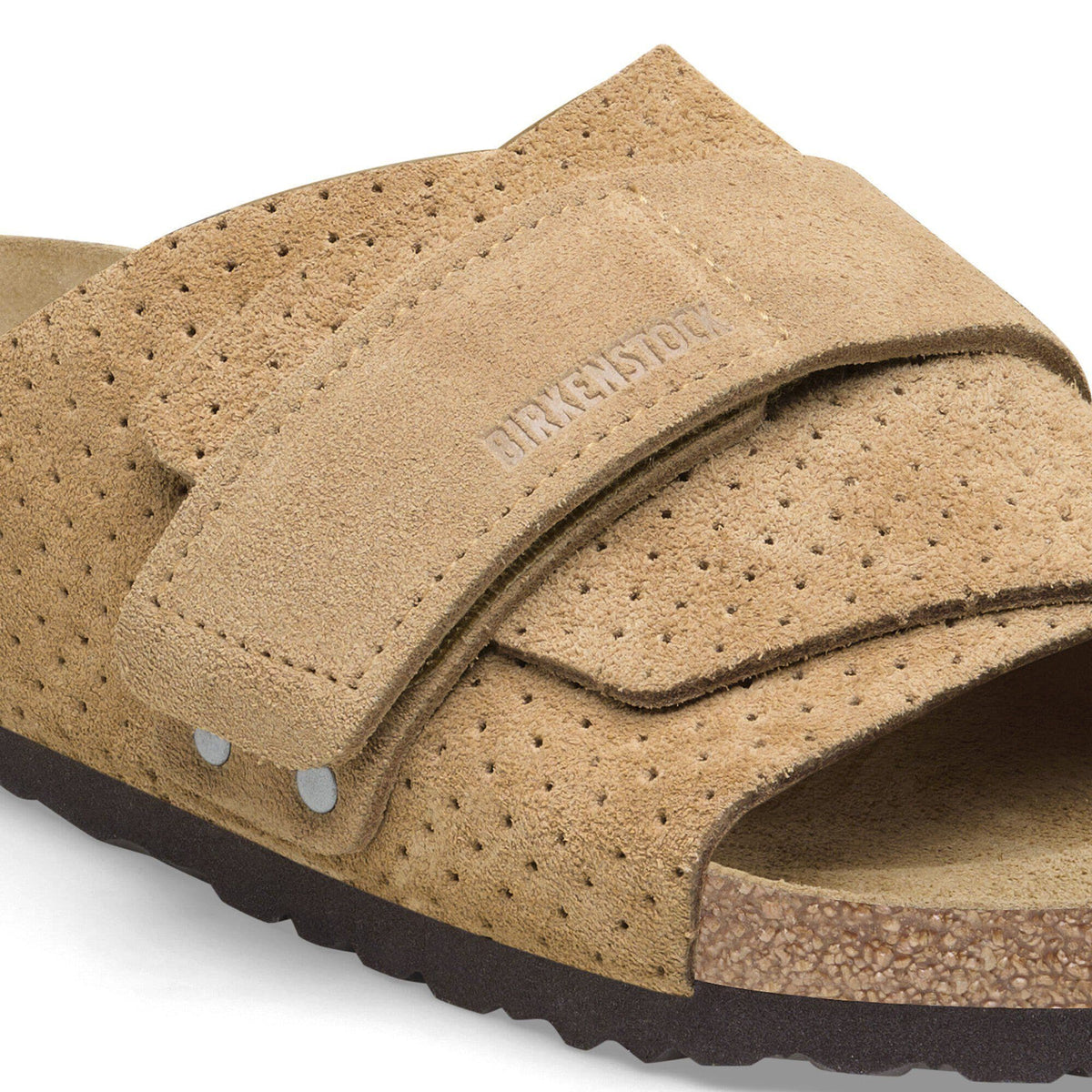Kyoto Suede Embossed in Color New Beige | Birkenstock