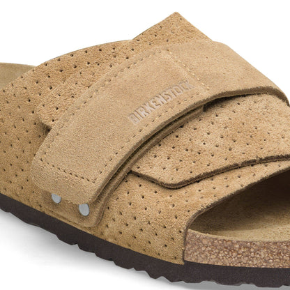 Kyoto Suede Embossed in Color New Beige | Birkenstock