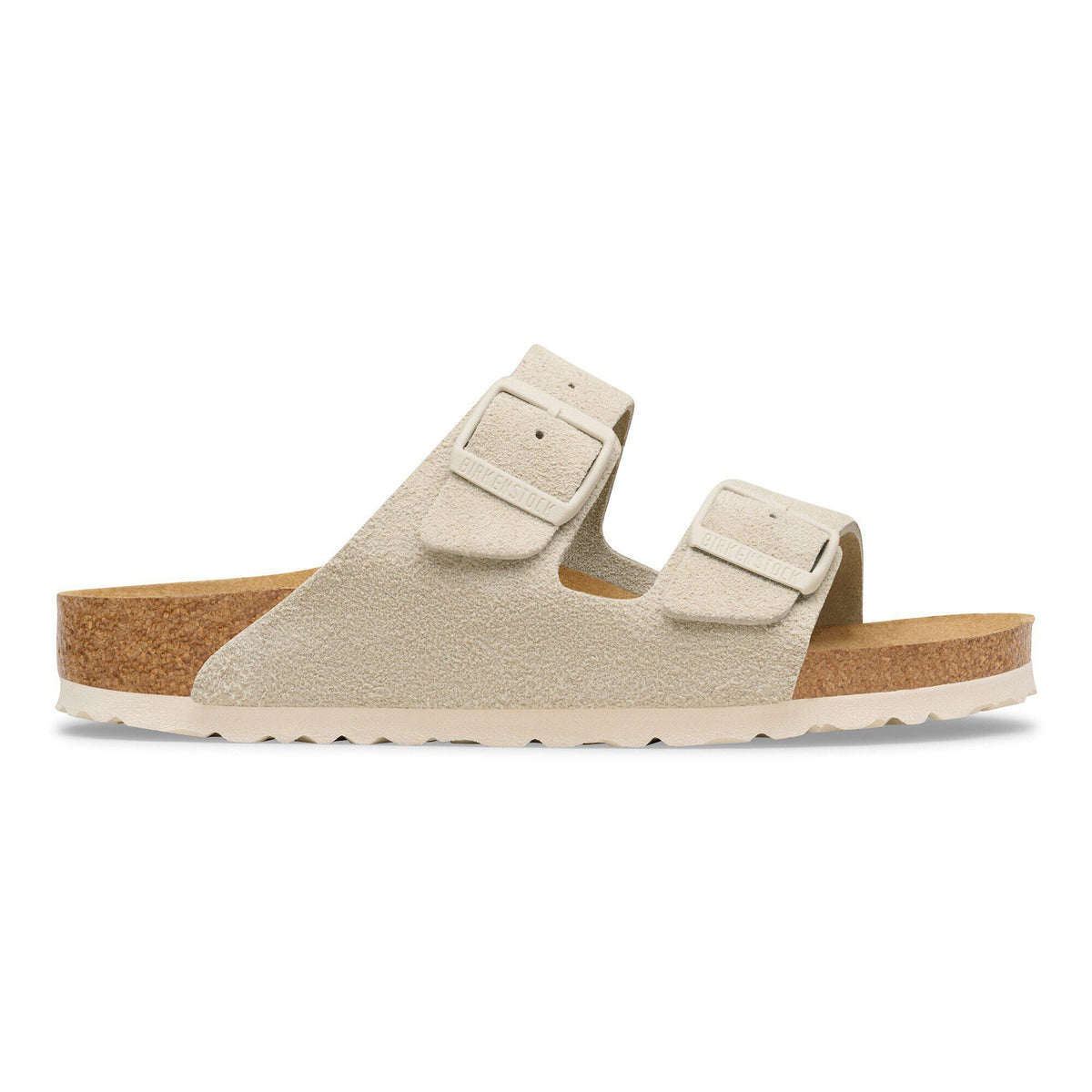 Arizona Suede Leather in Color Oyster | Birkenstock