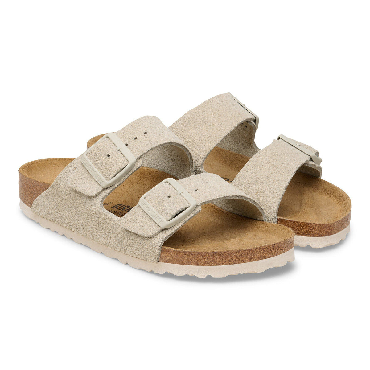 Arizona Suede Leather in Color Oyster | Birkenstock