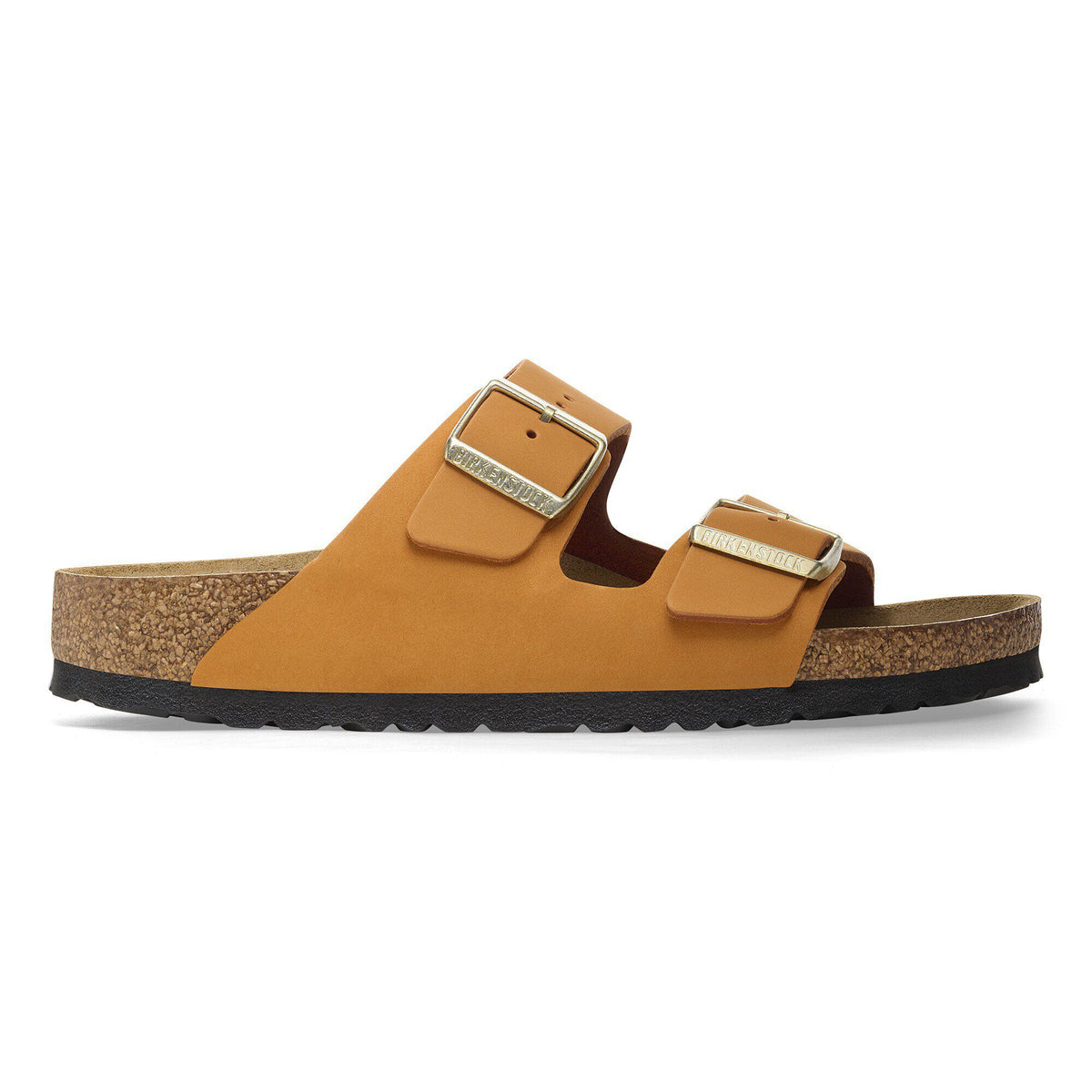 Arizona Nubuck Leather in Color Burnt Orange | Birkenstock