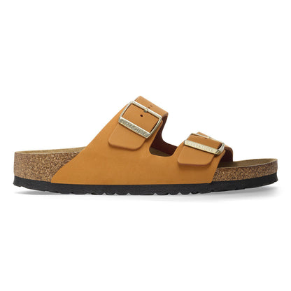 Arizona Nubuck Leather in Color Burnt Orange | Birkenstock