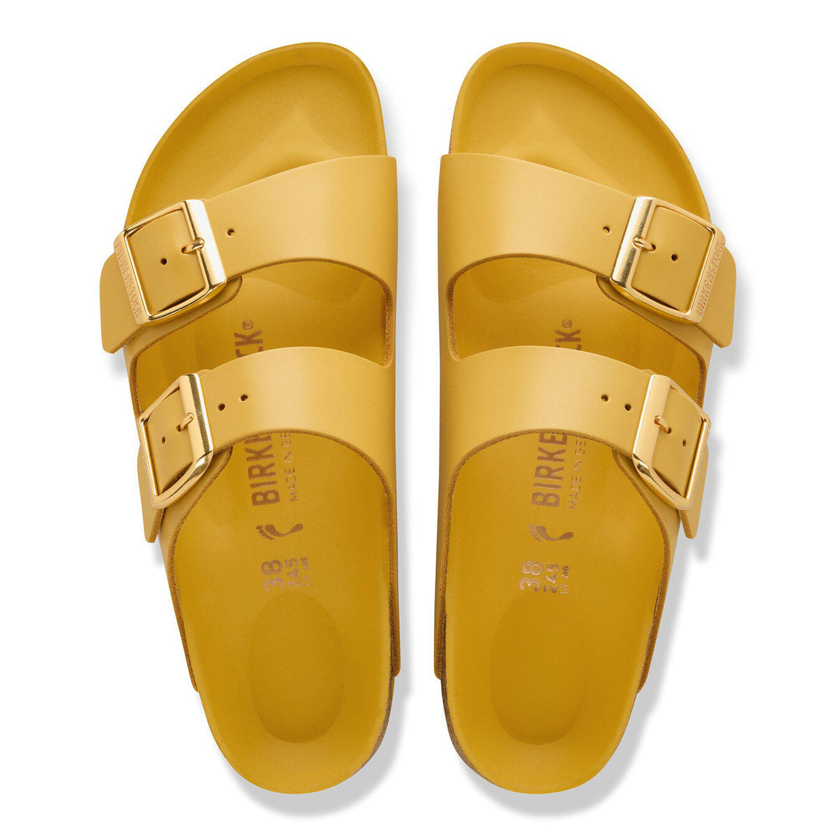 Arizona Leather in Color New Dressy Ochre | Birkenstock