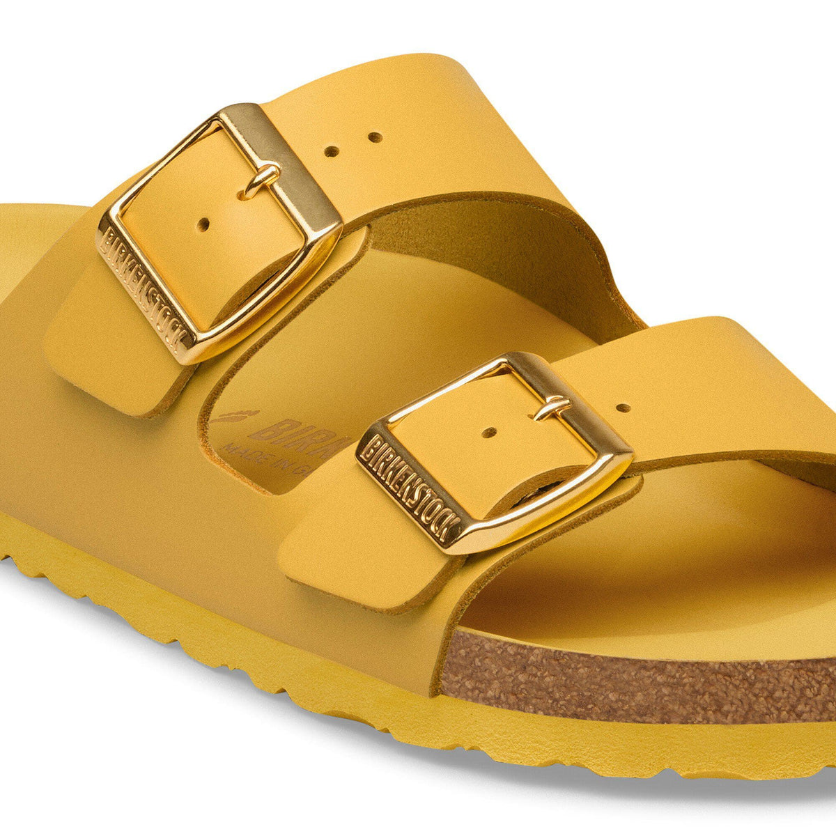 Arizona Leather in Color New Dressy Ochre | Birkenstock
