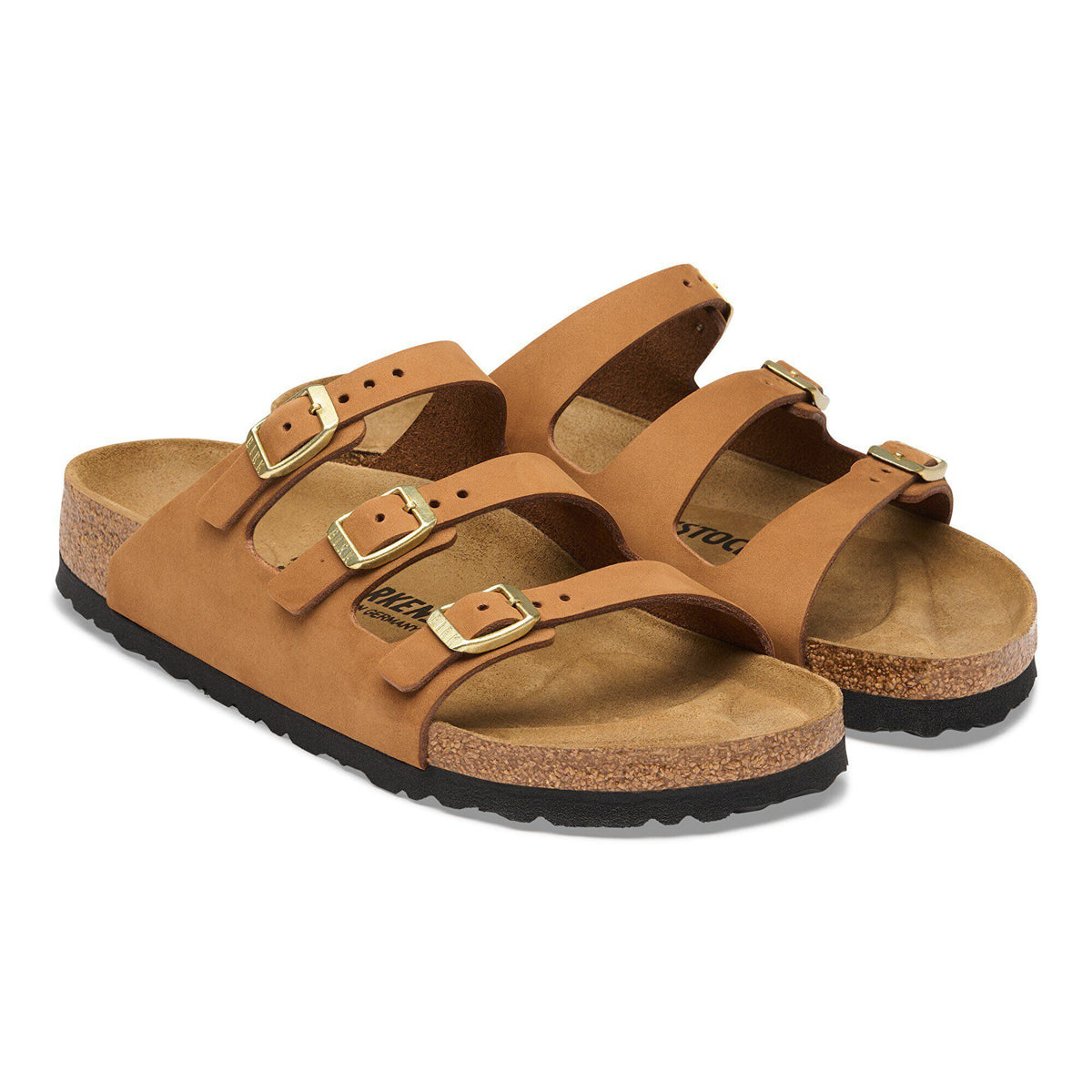 Florida Nubuck Leather in Color Mink | Birkenstock