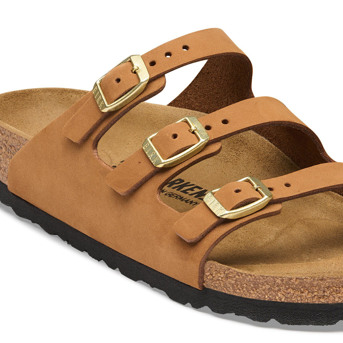 Florida Nubuck Leather in Color Mink | Birkenstock
