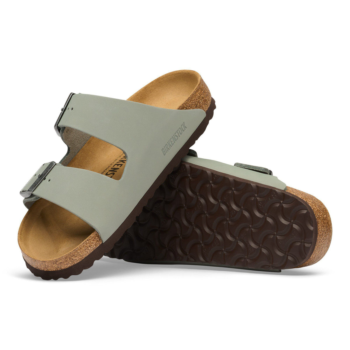 Arizona Oiled Leather in Color Pure Sage | Birkenstock