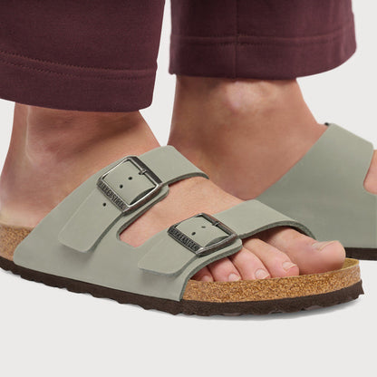 Arizona Oiled Leather in Color Pure Sage | Birkenstock