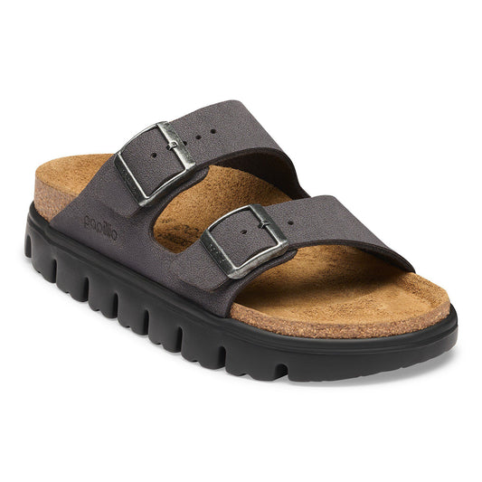 Arizona Chunky Birkibuc in Color Velvet Gray | Birkenstock