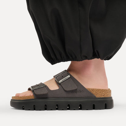 Arizona Chunky Birkibuc in Color Velvet Gray | Birkenstock
