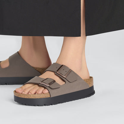 Arizona Flex Platform Birko-Flor in Color Mocha | Birkenstock
