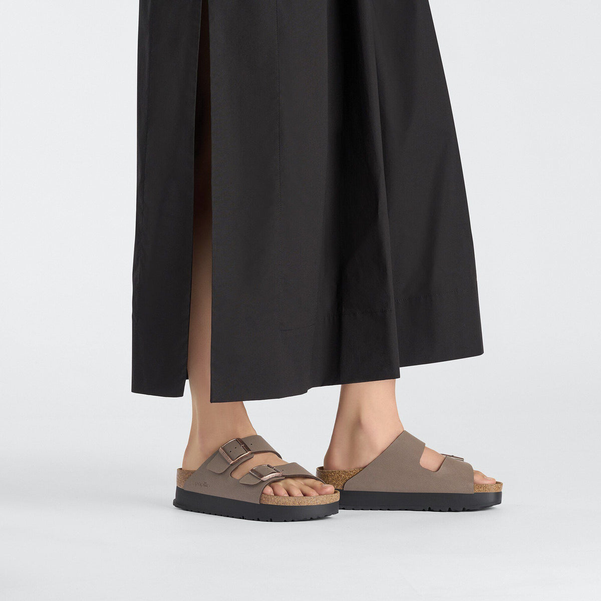 Arizona Flex Platform Birko-Flor in Color Mocha | Birkenstock