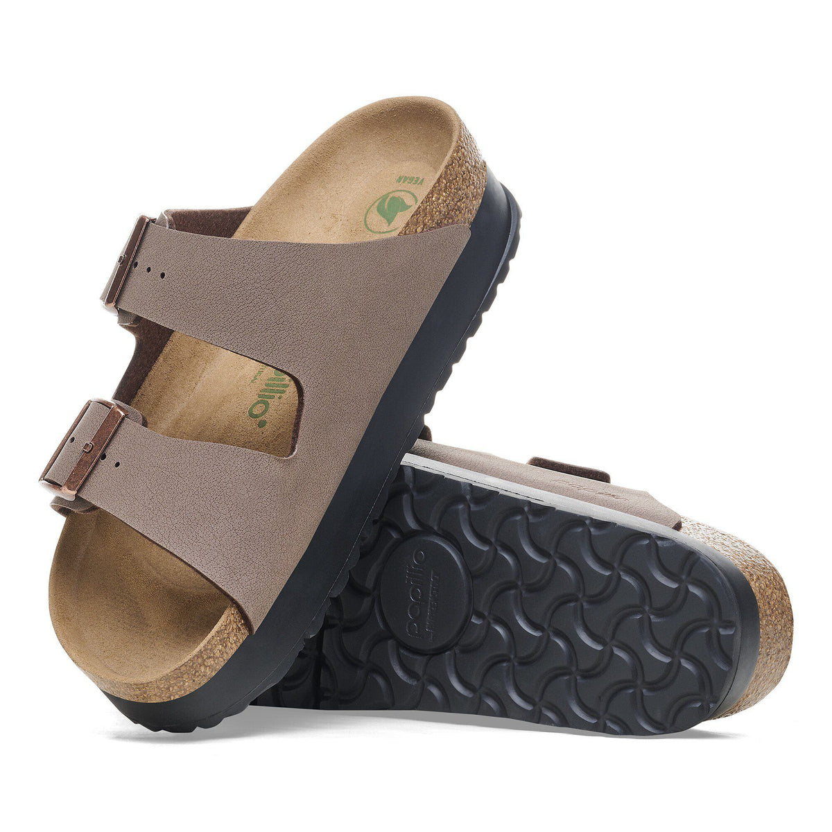 Arizona Flex Platform Birko-Flor in Color Mocha | Birkenstock