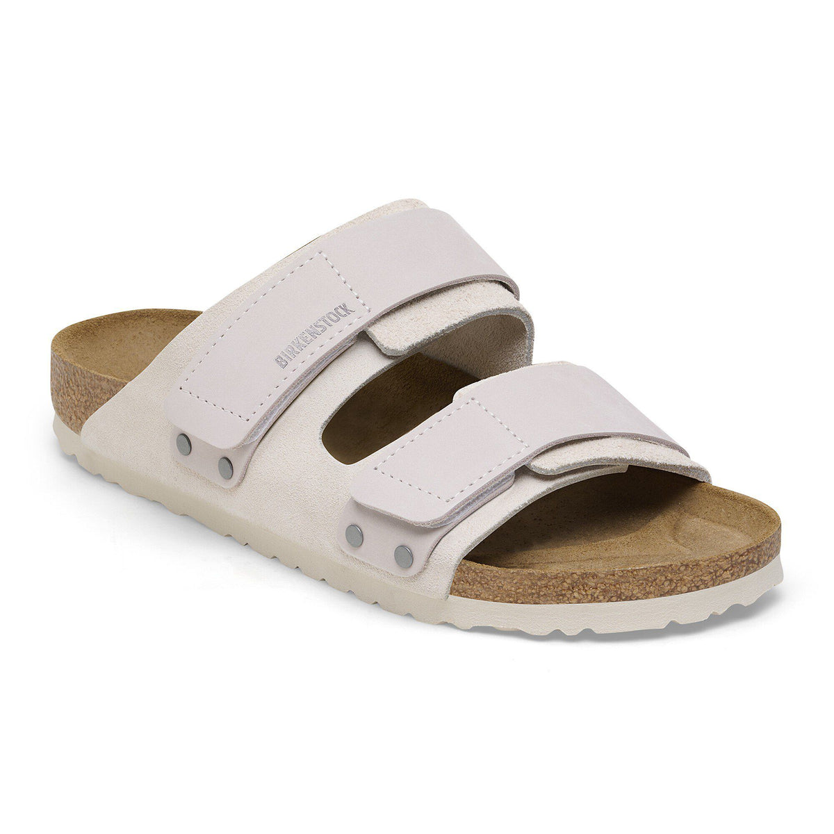 Uji Nubuck-Suede Leather in Color Antique White | Birkenstock