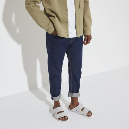 Uji Nubuck-Suede Leather in Color Antique White | Birkenstock