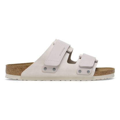 Uji Nubuck-Suede Leather in Color Antique White | Birkenstock