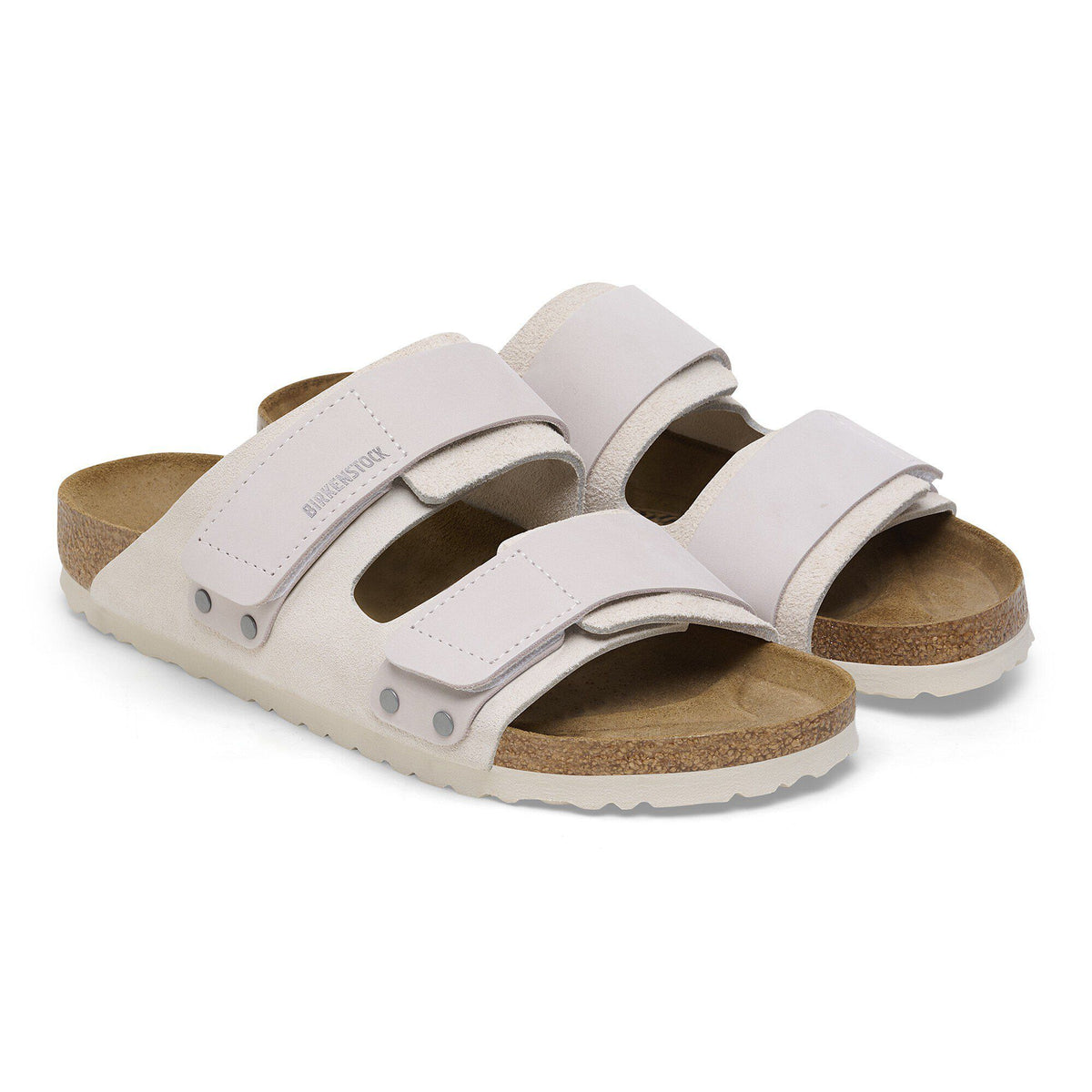 Uji Nubuck-Suede Leather in Color Antique White | Birkenstock