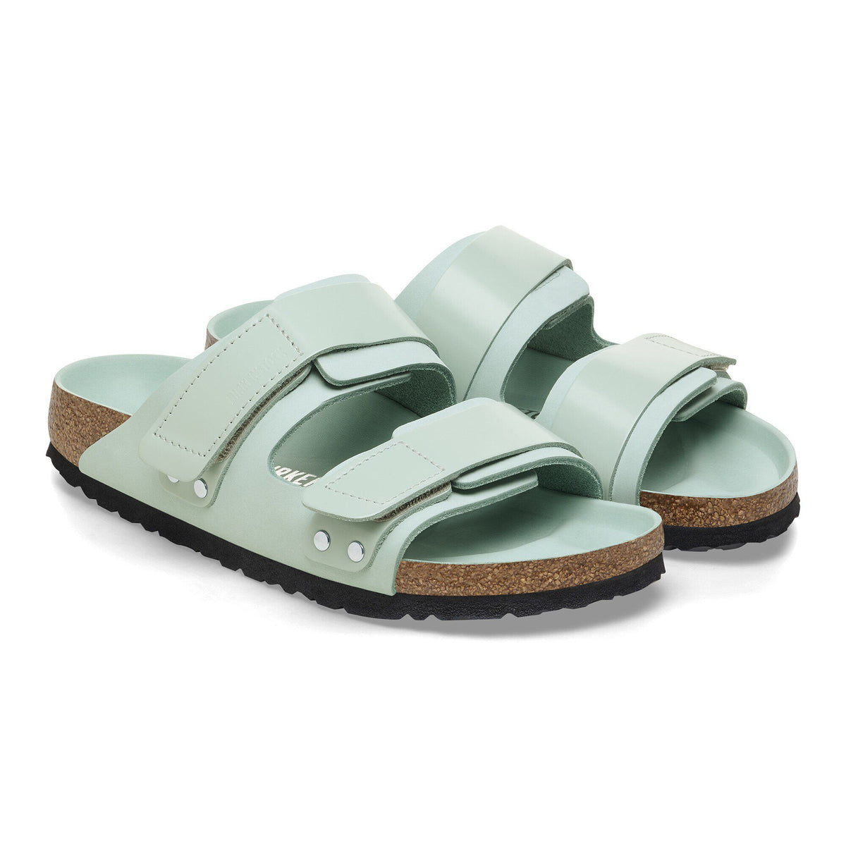 Uji Nubuck Leather in Color Surf Green | Birkenstock