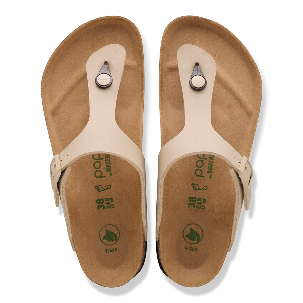 Gizeh Flex Platform Birko-Flor in Color Sandcastle | Birkenstock