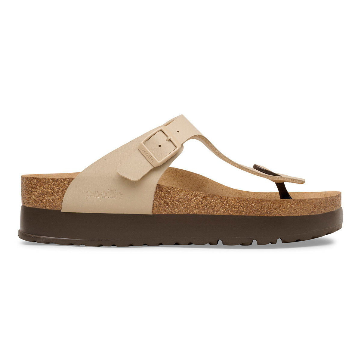Gizeh Flex Platform Birko-Flor in Color Sandcastle | Birkenstock