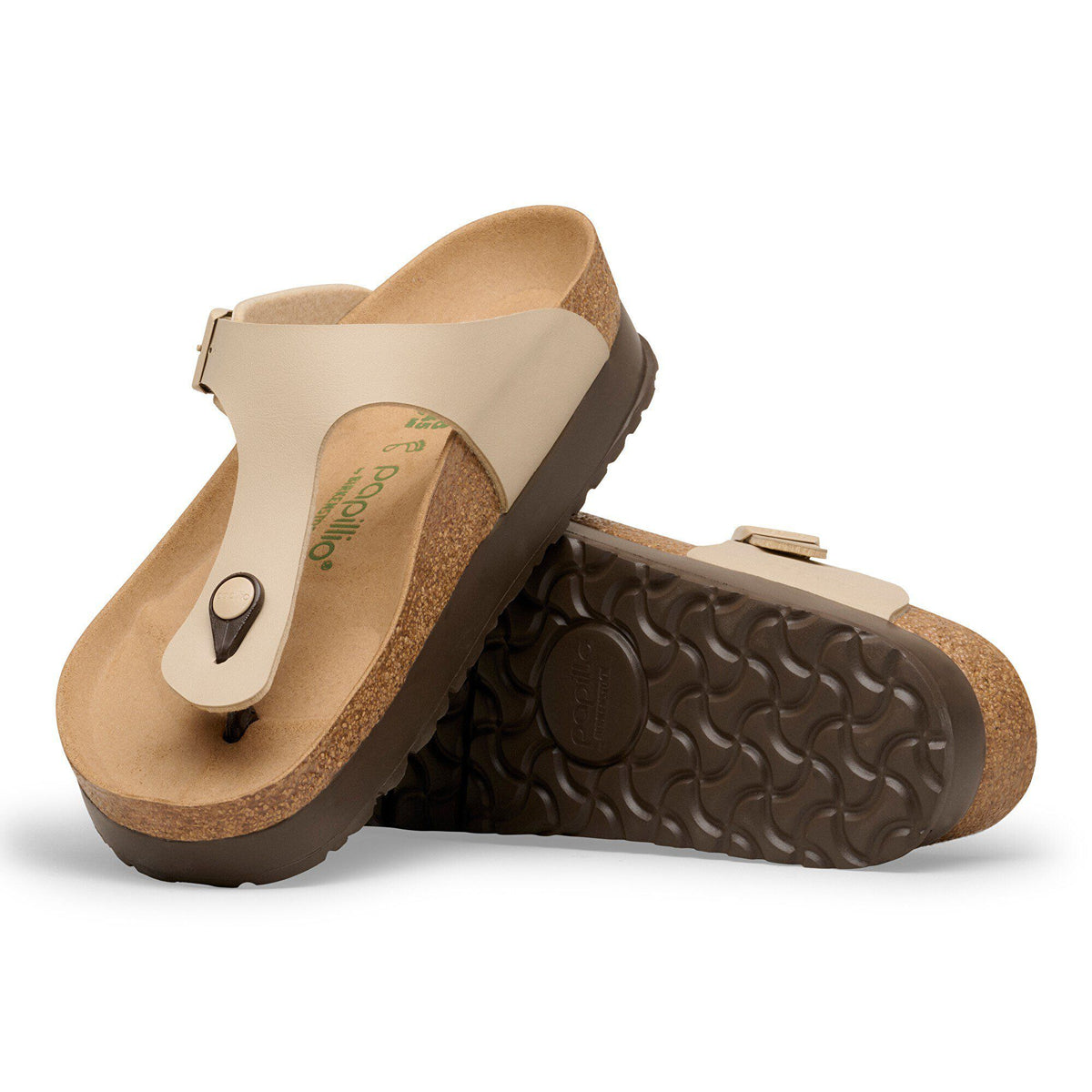 Gizeh Flex Platform Birko-Flor in Color Sandcastle | Birkenstock