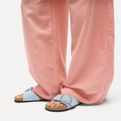 Madrid Big Buckle Nubuck Leather in Color Baby Blue | Birkenstock