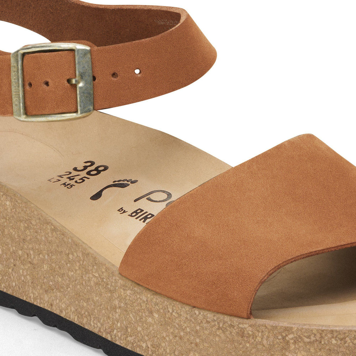 Glenda Nubuck Leather in Color Pecan | Birkenstock