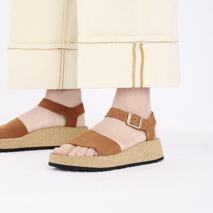 Glenda Nubuck Leather in Color Pecan | Birkenstock