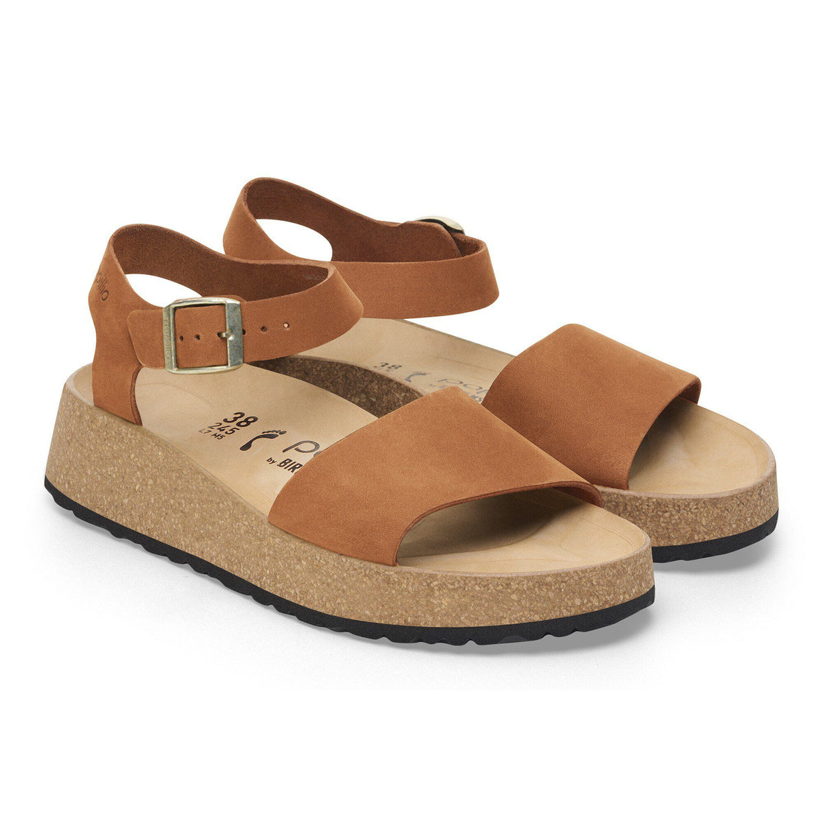Glenda Nubuck Leather in Color Pecan | Birkenstock