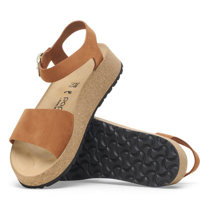 Glenda Nubuck Leather in Color Pecan | Birkenstock
