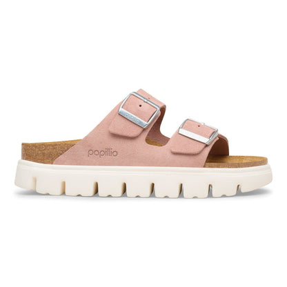 Arizona Chunky Suede Leather in Color Pink Clay | Birkenstock