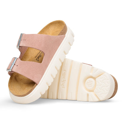 Arizona Chunky Suede Leather in Color Pink Clay | Birkenstock