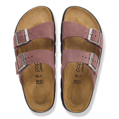 Arizona Chunky Suede Leather in Color Pepper | Birkenstock