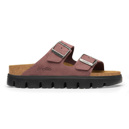 Arizona Chunky Suede Leather in Color Pepper | Birkenstock
