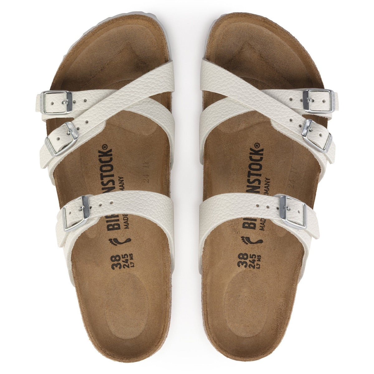 Franca Leather in Color White | Birkenstock