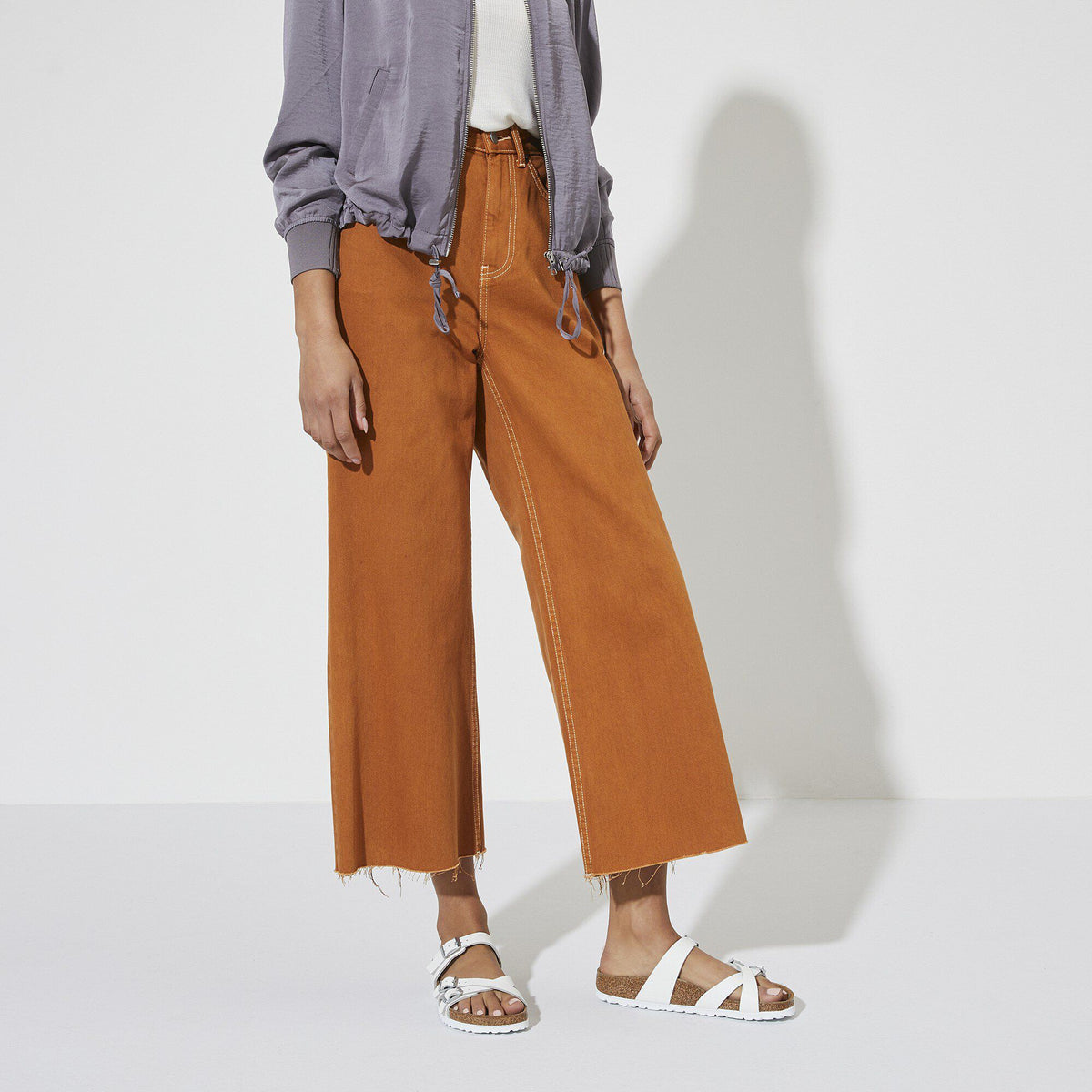 Franca Leather in Color White | Birkenstock