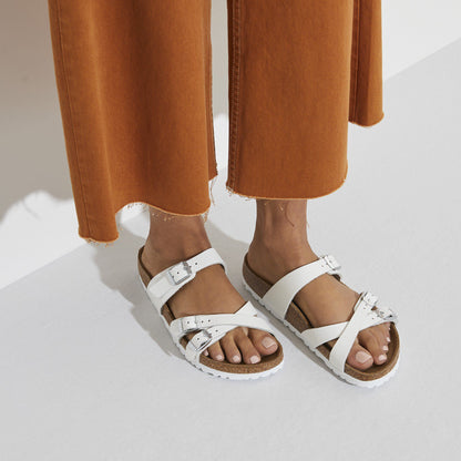 Franca Leather in Color White | Birkenstock