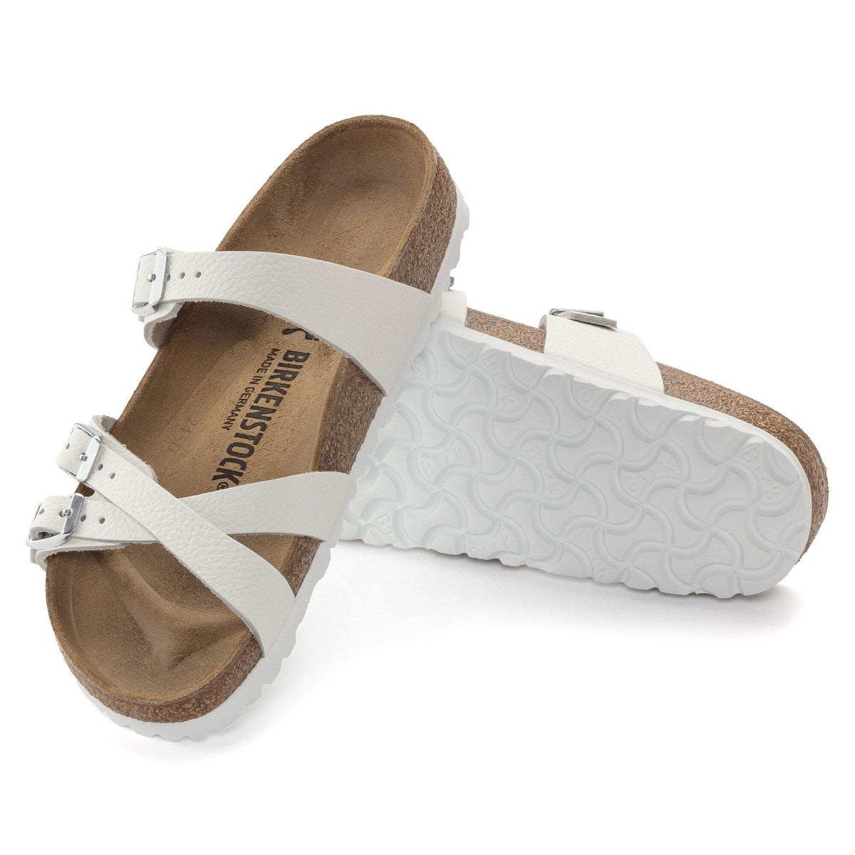 Franca Leather in Color White | Birkenstock