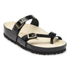 High-Shine Black/Ecru