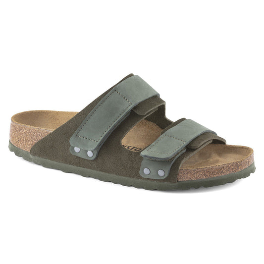 Uji Nubuck-Suede Leather in Color Thyme | Birkenstock