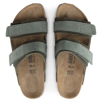 Uji Nubuck-Suede Leather in Color Thyme | Birkenstock