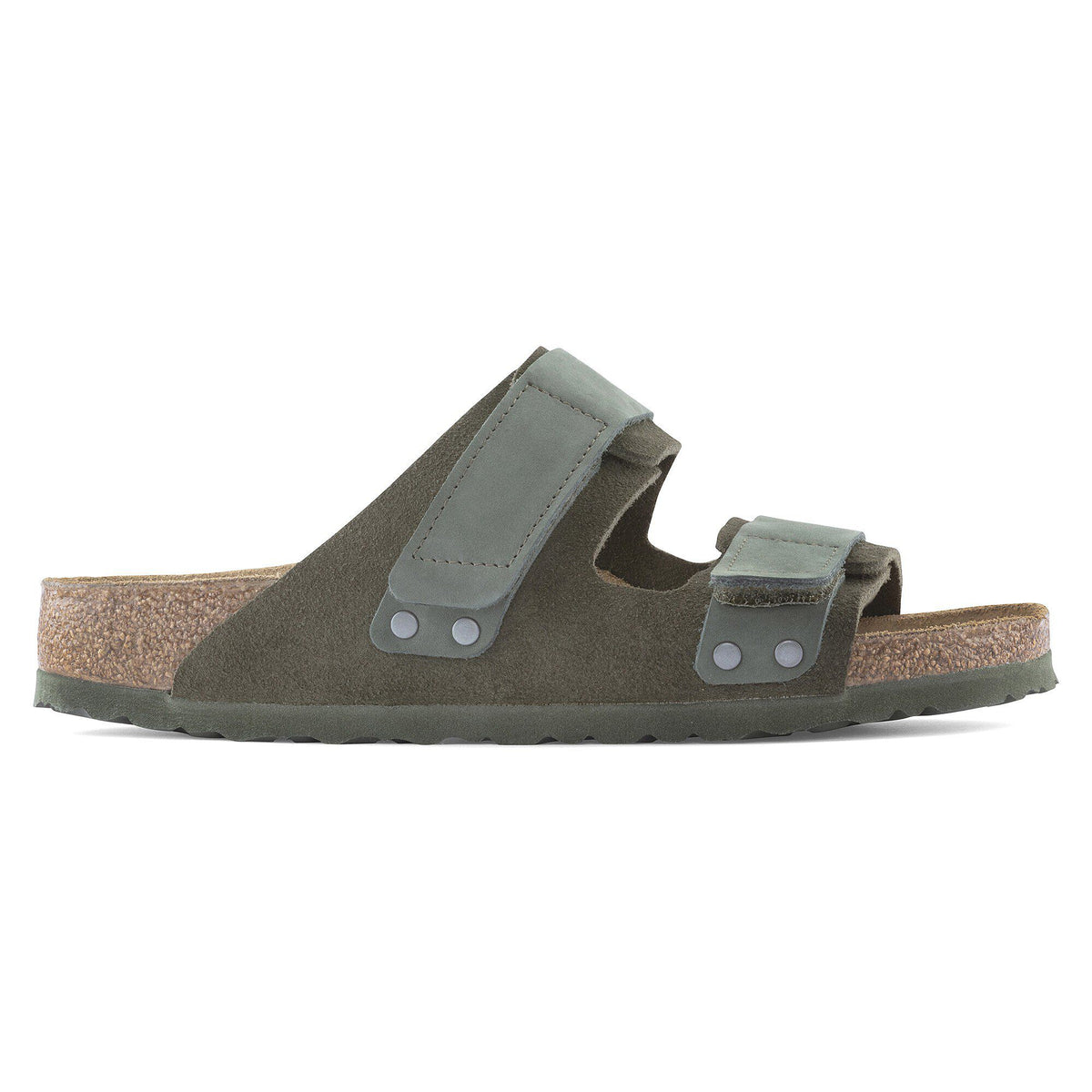 Uji Nubuck-Suede Leather in Color Thyme | Birkenstock